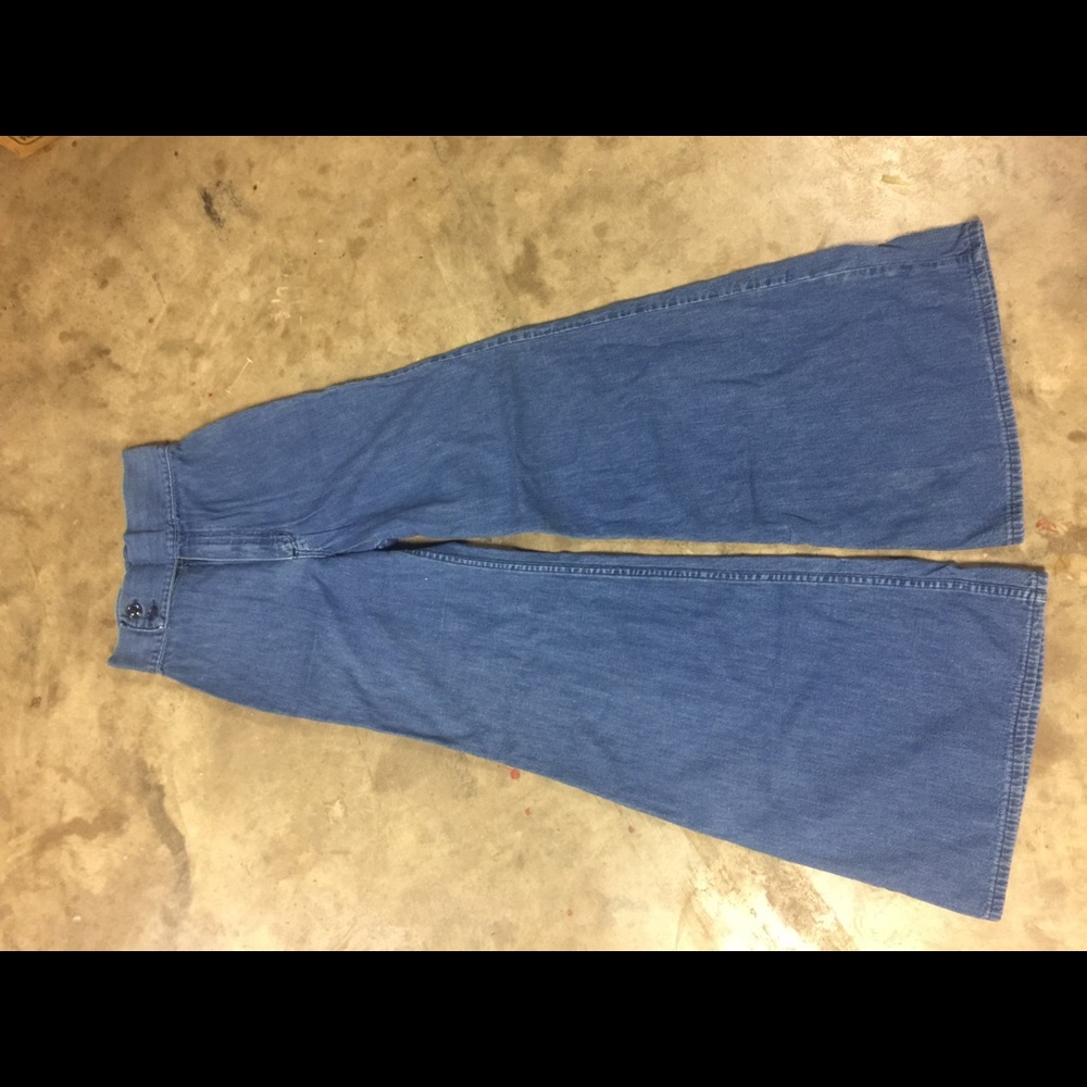 VINTAGE extra wide leg bellbottoms